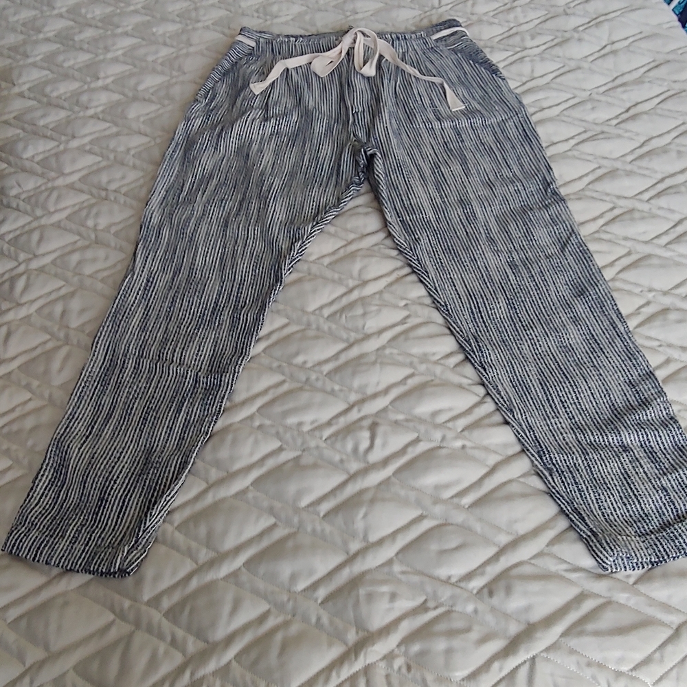 Free People cotton drawstring pants